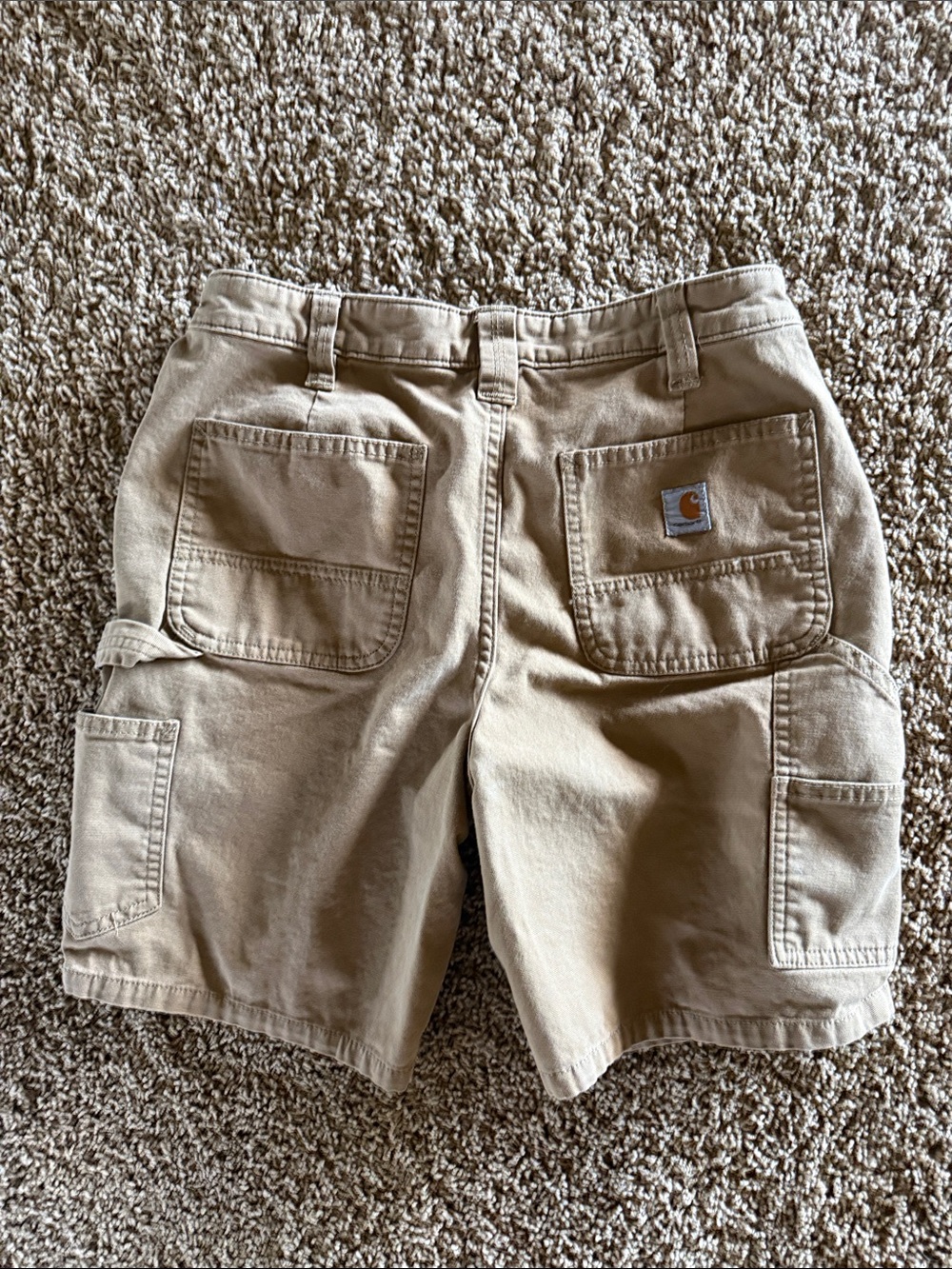 Carhartt Women’s Khaki Work Cargo Shorts